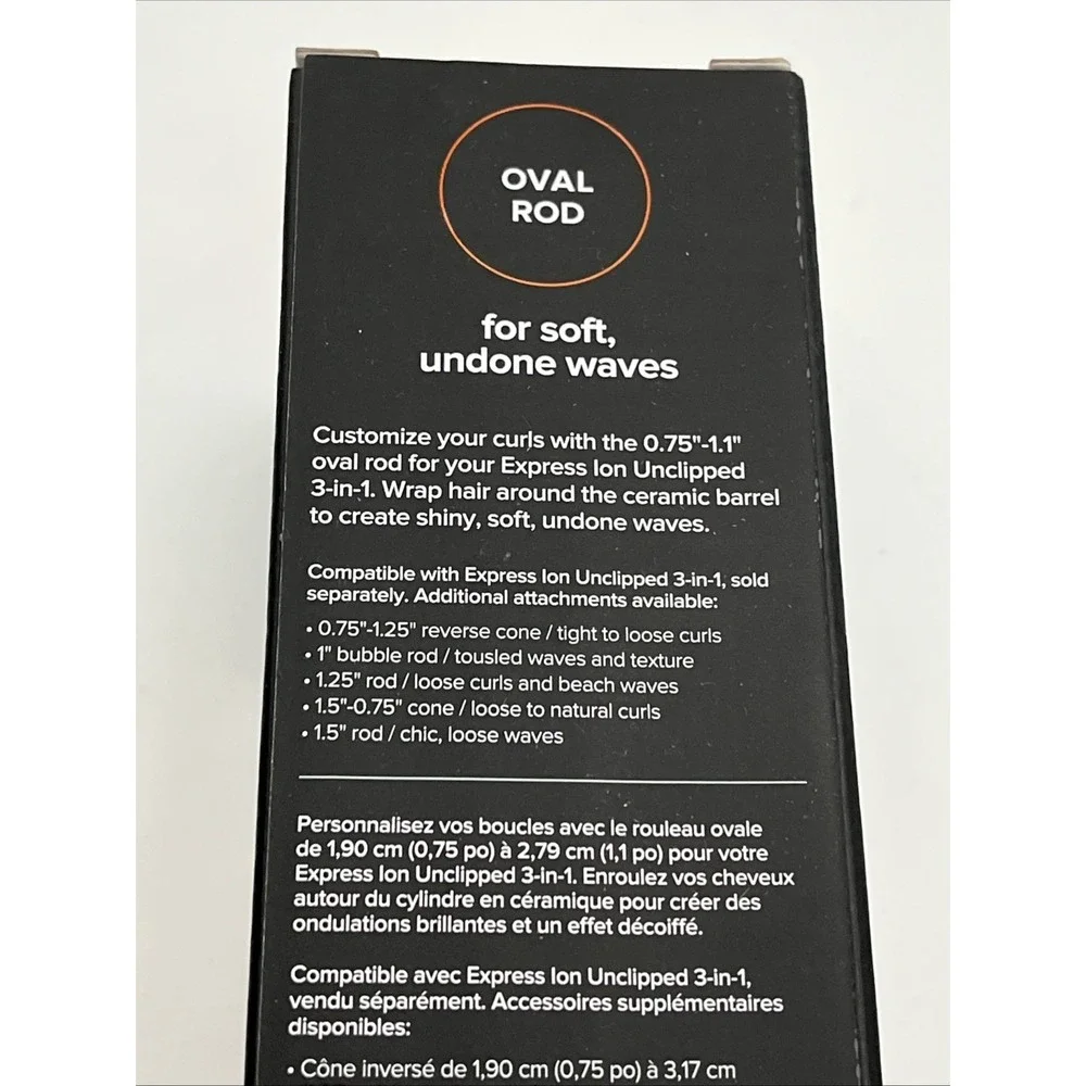 Paul‎ Mitchell Express Ion 3-in-1 Oval Rod Curling Attachment New 0.75